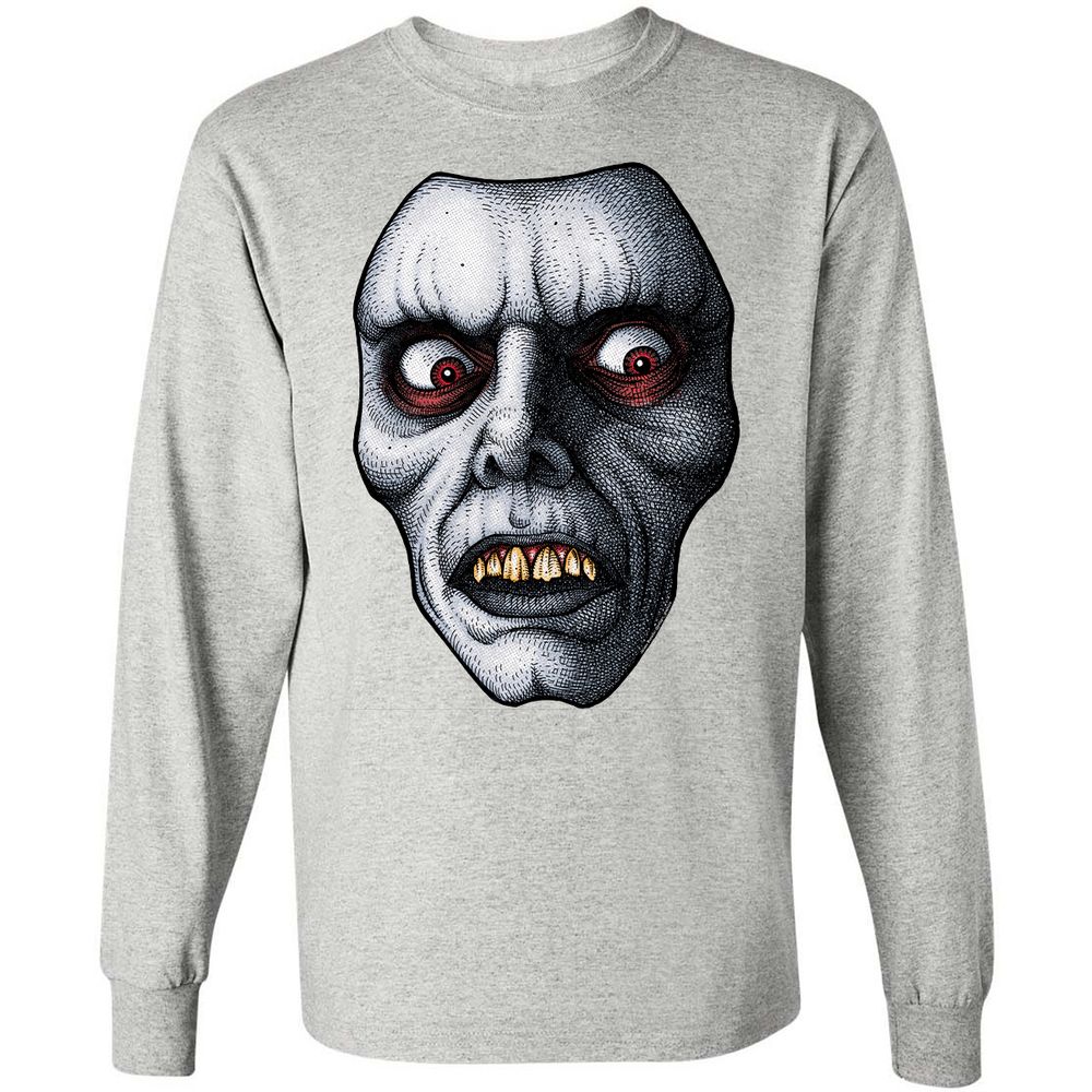 Long Sleeve T-Shirt - DFYZ2YAG - Ash - 7