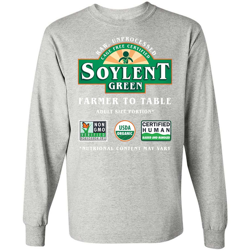 Long Sleeve T-Shirt - G16KKQ8D - Ash - 7