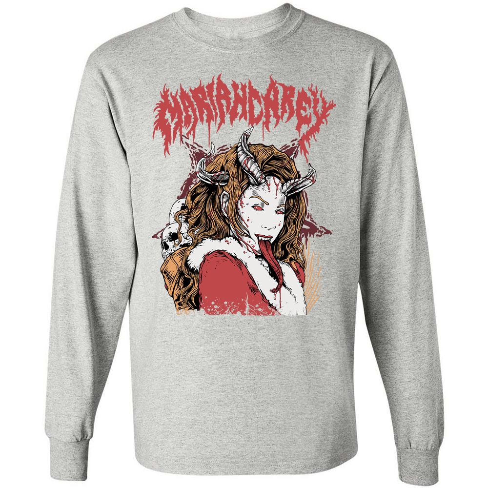 Long Sleeve T-Shirt - R9SFDGVD - Ash - 7