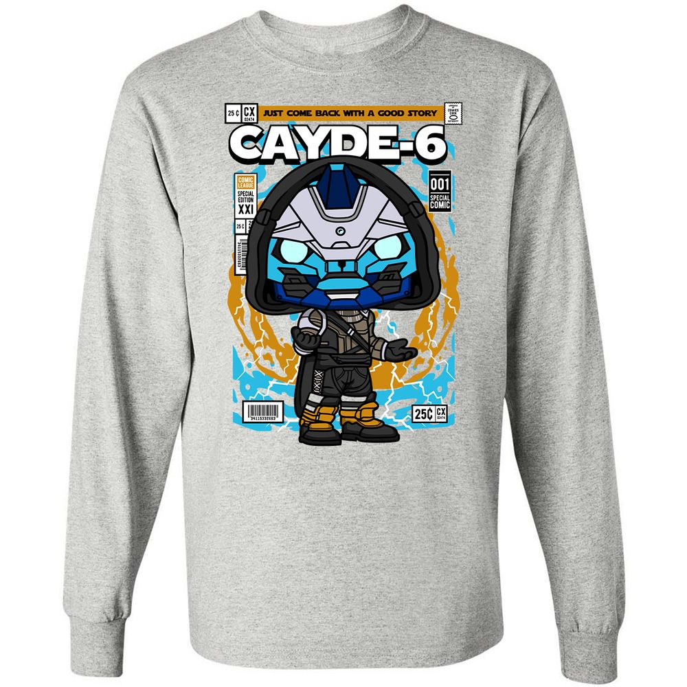 Long Sleeve T-Shirt - 84EP2FNF - Ash - 7