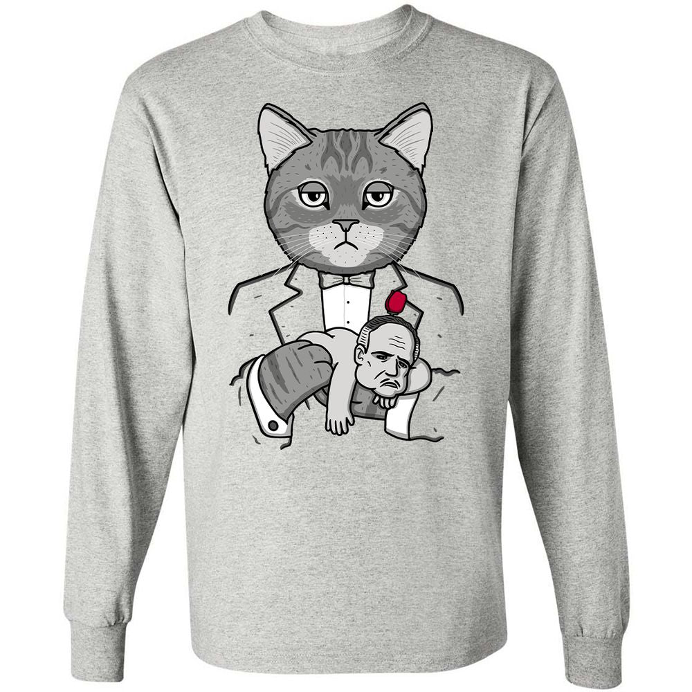 Long Sleeve T-Shirt - WNYSVSMK - Ash - 7