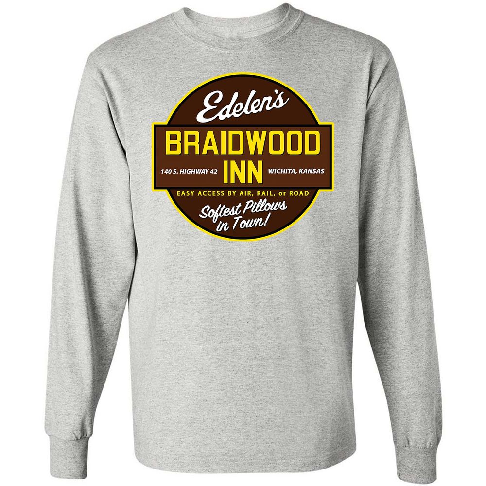 Long Sleeve T-Shirt - DZQXCUZV - Ash - 7