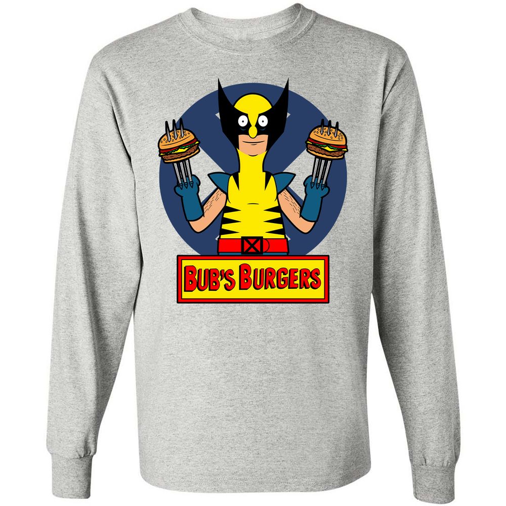 Long Sleeve T-Shirt - 7FP9L5GE - Ash - 7