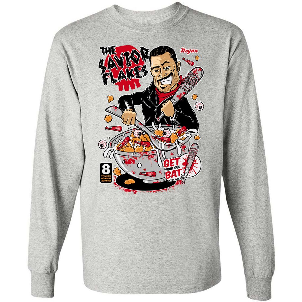 Long Sleeve T-Shirt - QTGT9MAB - Ash - 7