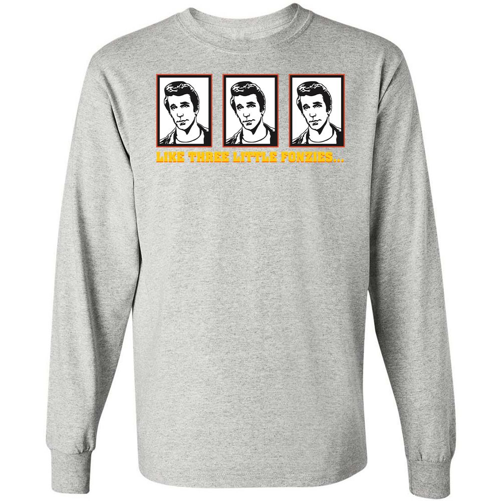 Long Sleeve T-Shirt - GC8MG52Q - Ash - 7