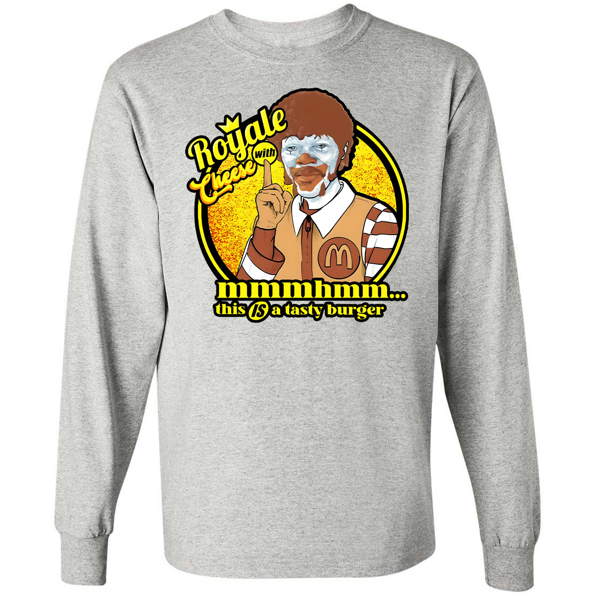 Long Sleeve T-Shirt - U4M9SDJ3 - Ash - 7