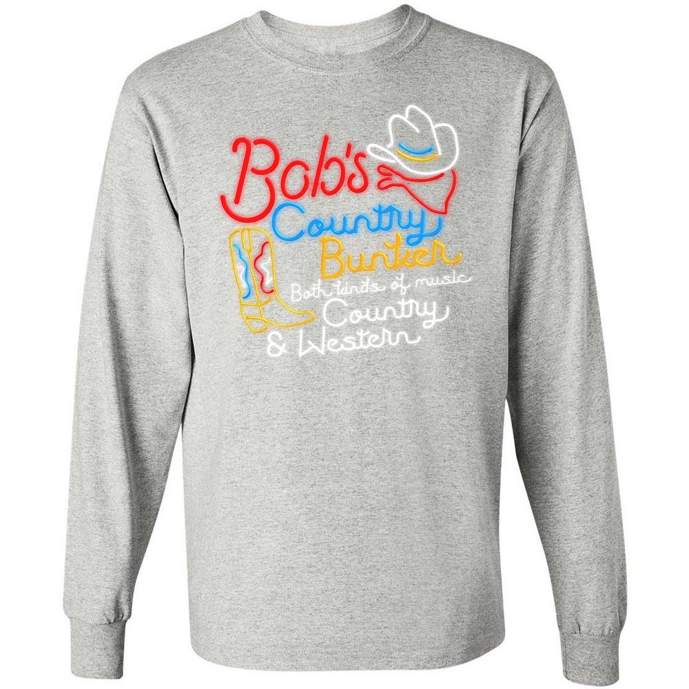 Long Sleeve T-Shirt - U5QWNCKQ - Ash - 7