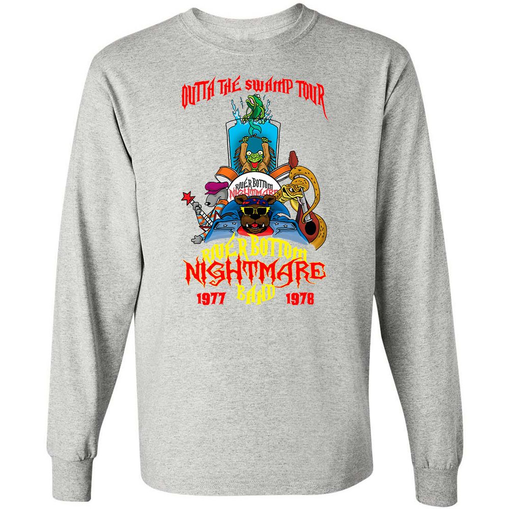 Long Sleeve T-Shirt - 9WQLHNLM - Ash - 7
