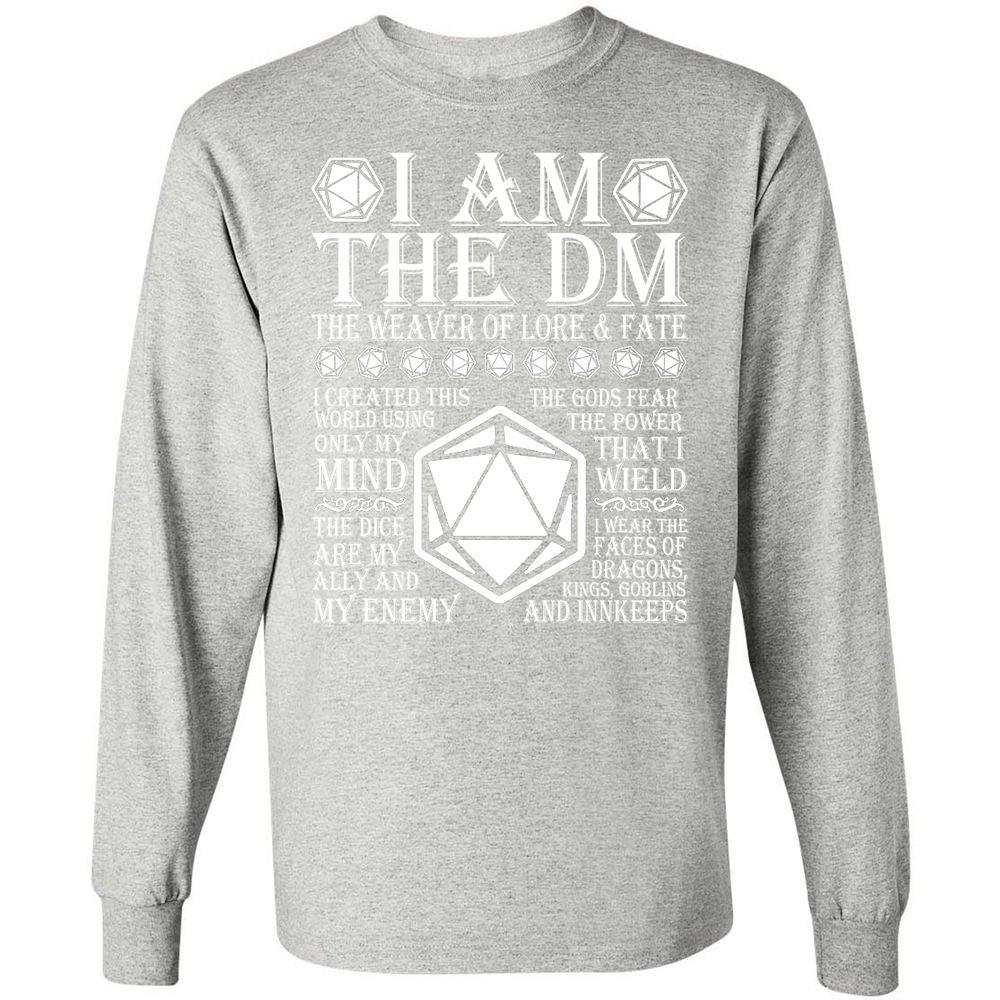 Long Sleeve T-Shirt - 2DPSLYGZ - Ash - 7