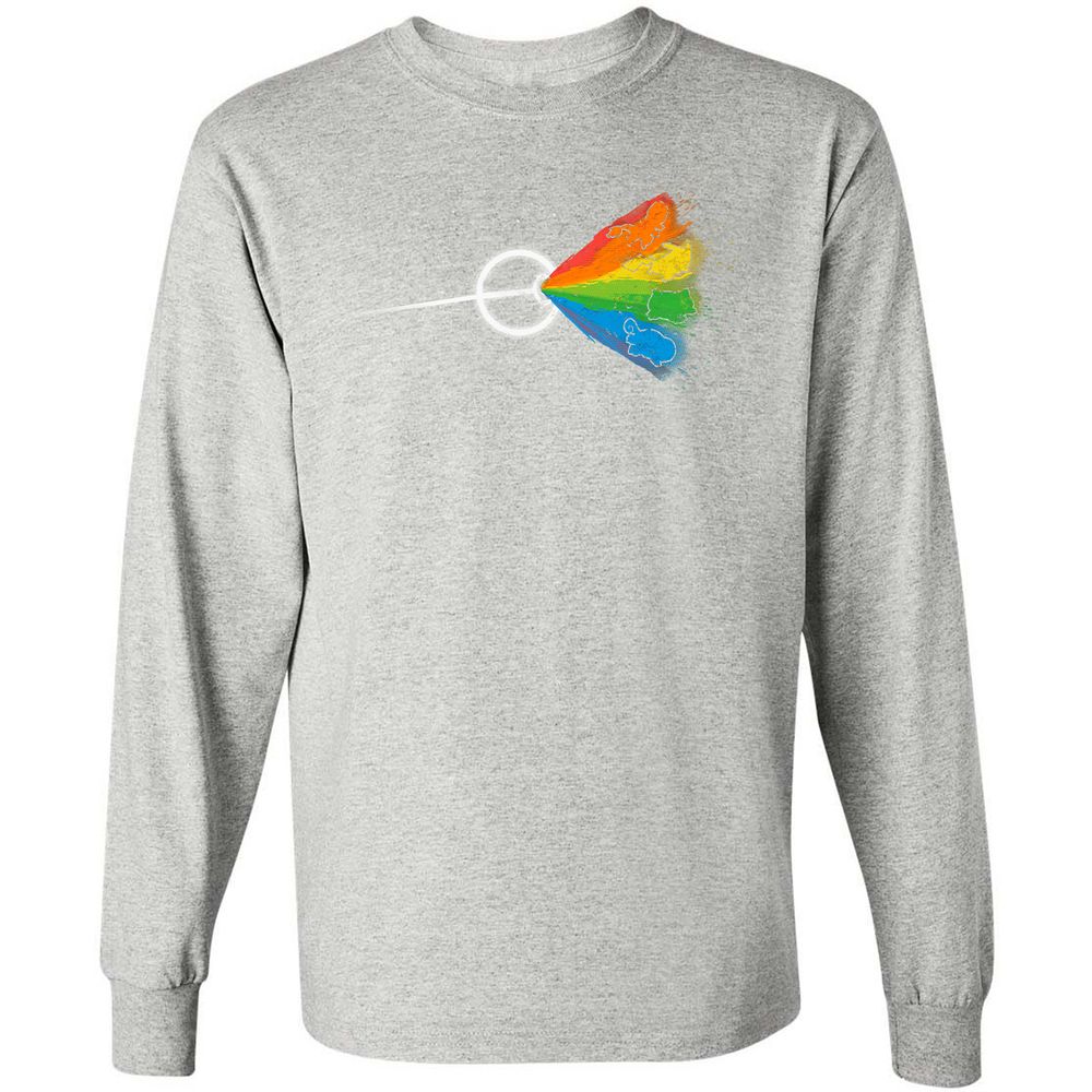 Long Sleeve T-Shirt - 8FG7ADYX - Ash - 7