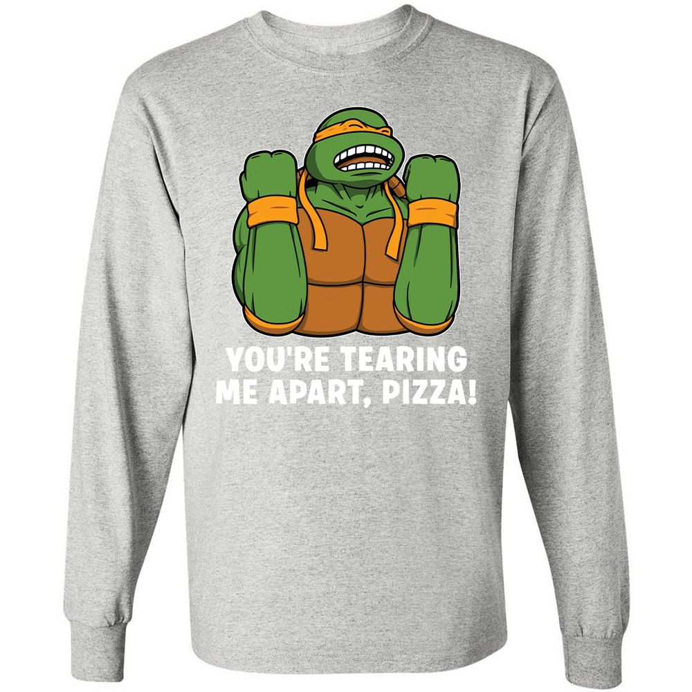 Long Sleeve T-Shirt - Q8R1RABQ - Ash - 7