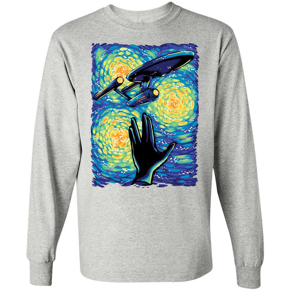 Long Sleeve T-Shirt - TS3G9UTM - Ash - 7