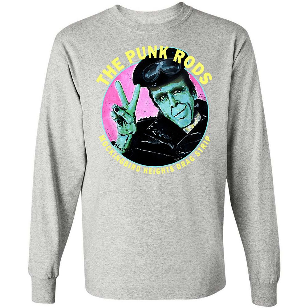 Long Sleeve T-Shirt - G1C6QAK3 - Ash - 7