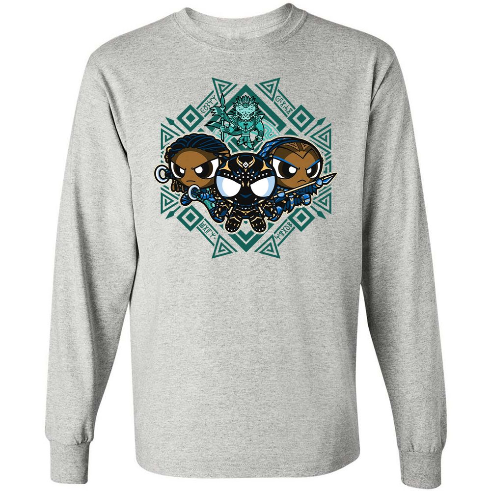 Long Sleeve T-Shirt - H3SNX4D6 - Ash - 7