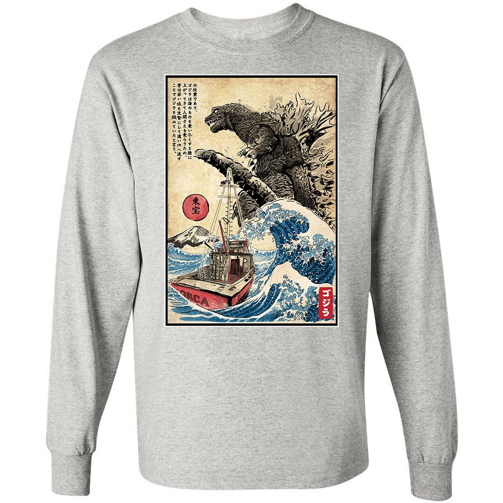 Long Sleeve T-Shirt - PUKAP74B - Ash - 7