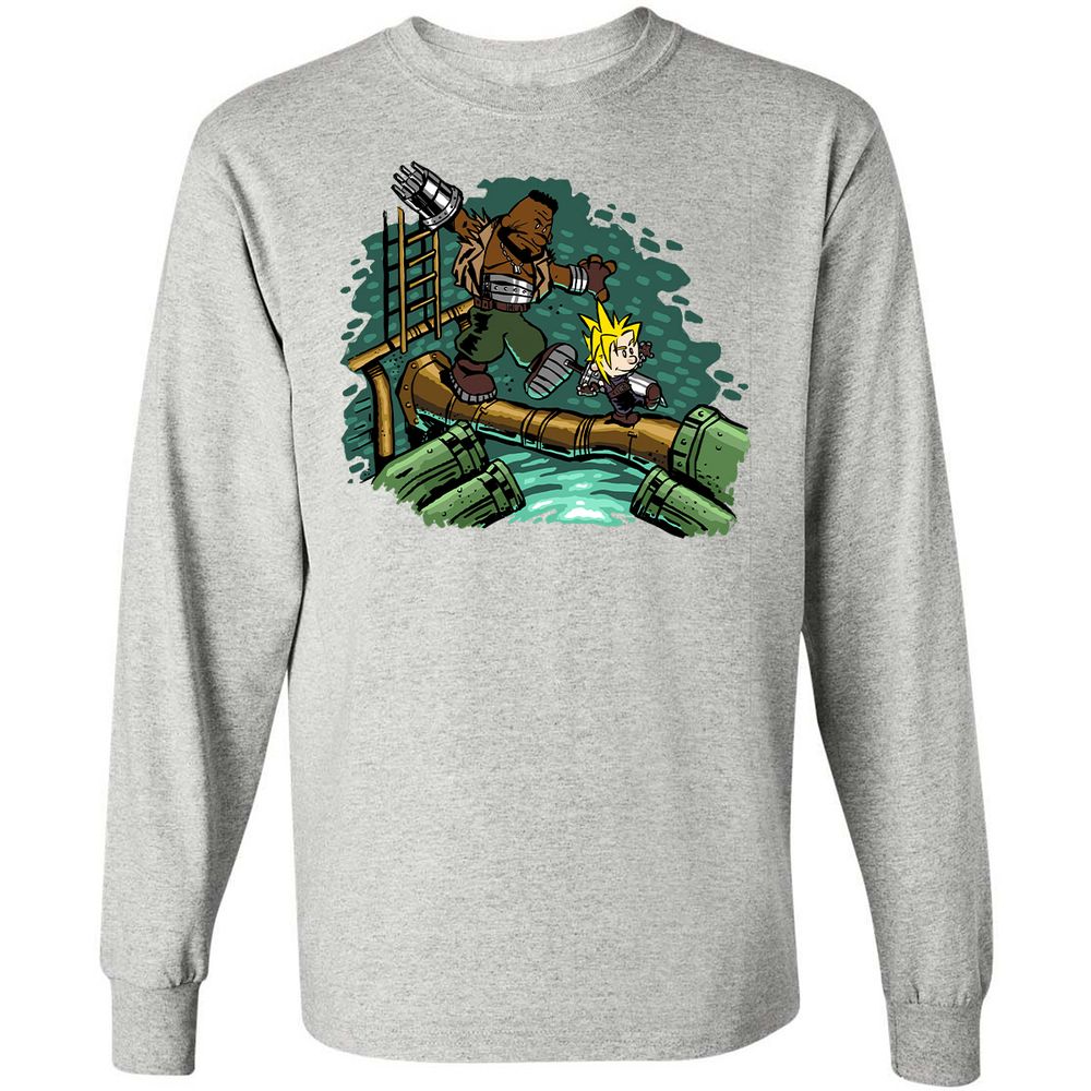 Long Sleeve T-Shirt - 4ZWFUU8Z - Ash - 7