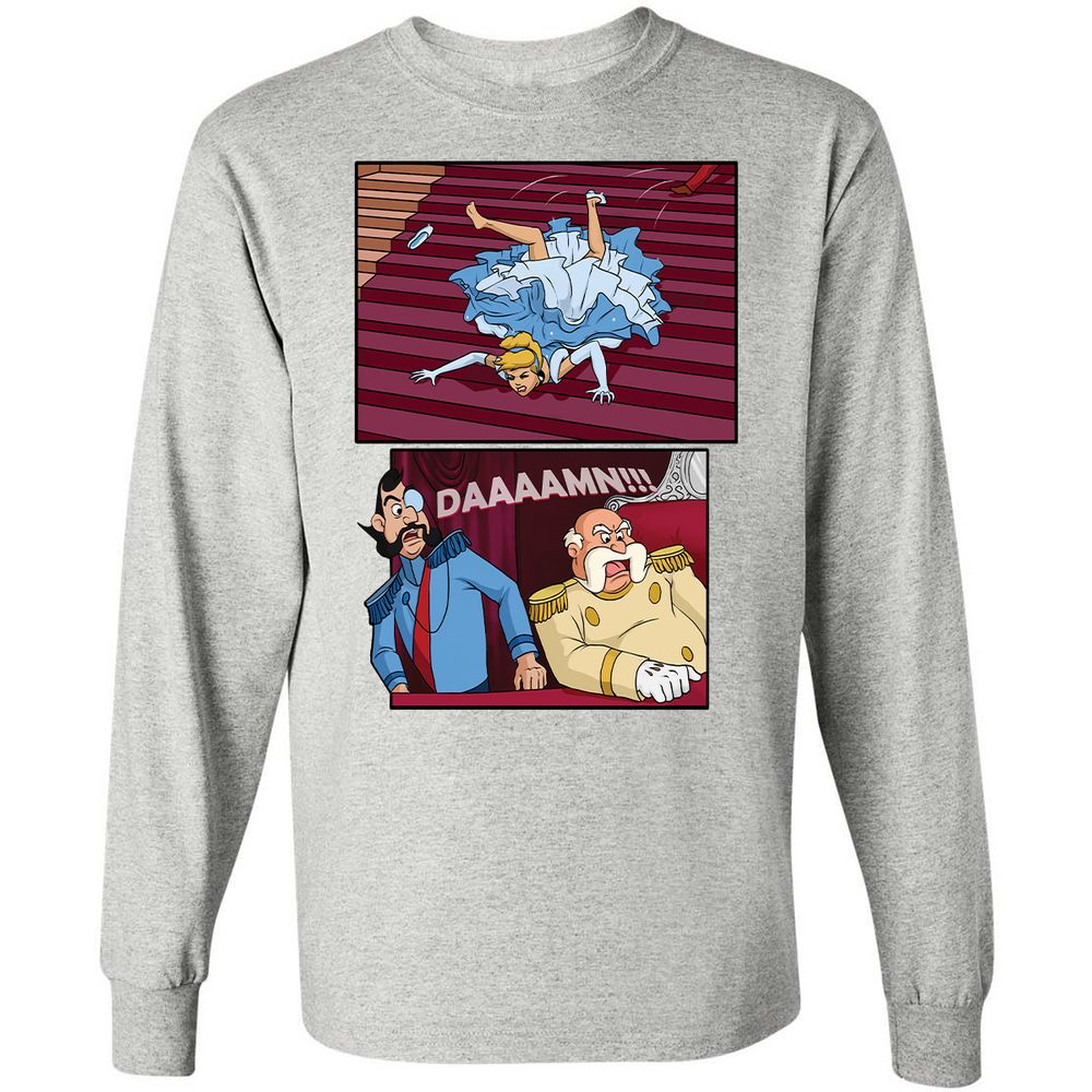 Long Sleeve T-Shirt - ZQMUW51U - Ash - 7