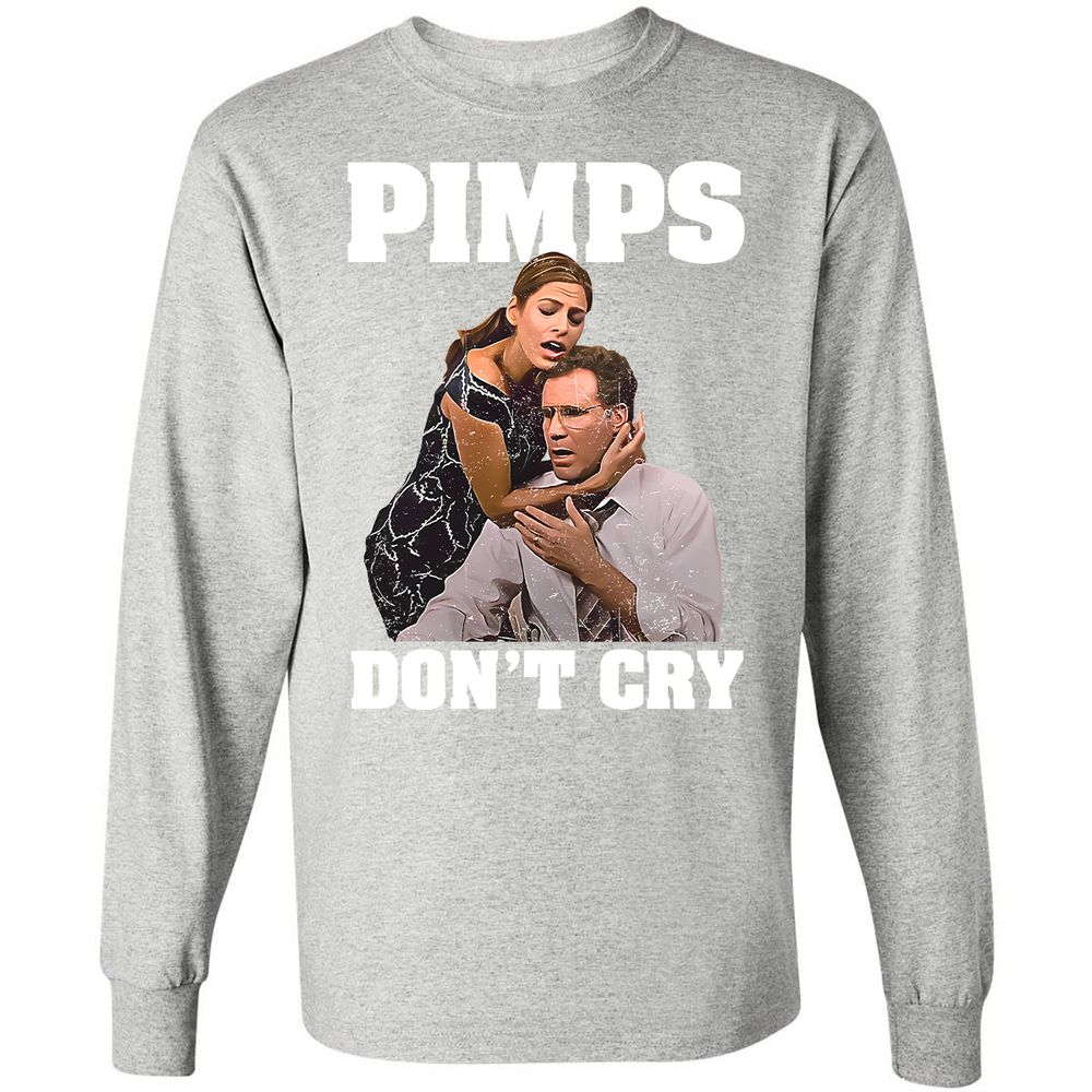 Long Sleeve T-Shirt - G7PZFBJ7 - Ash - 7