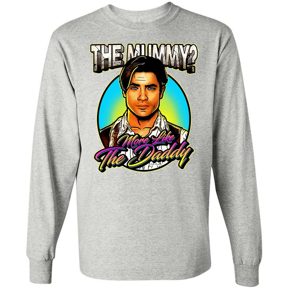 Long Sleeve T-Shirt - 4MQCWX6J - Ash - 7