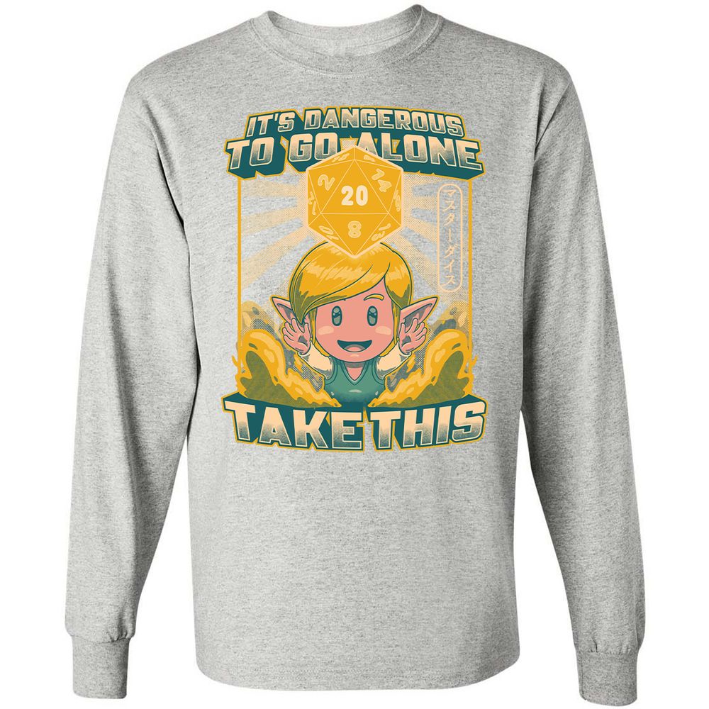 Long Sleeve T-Shirt - E7JPK7L5 - Ash - 7
