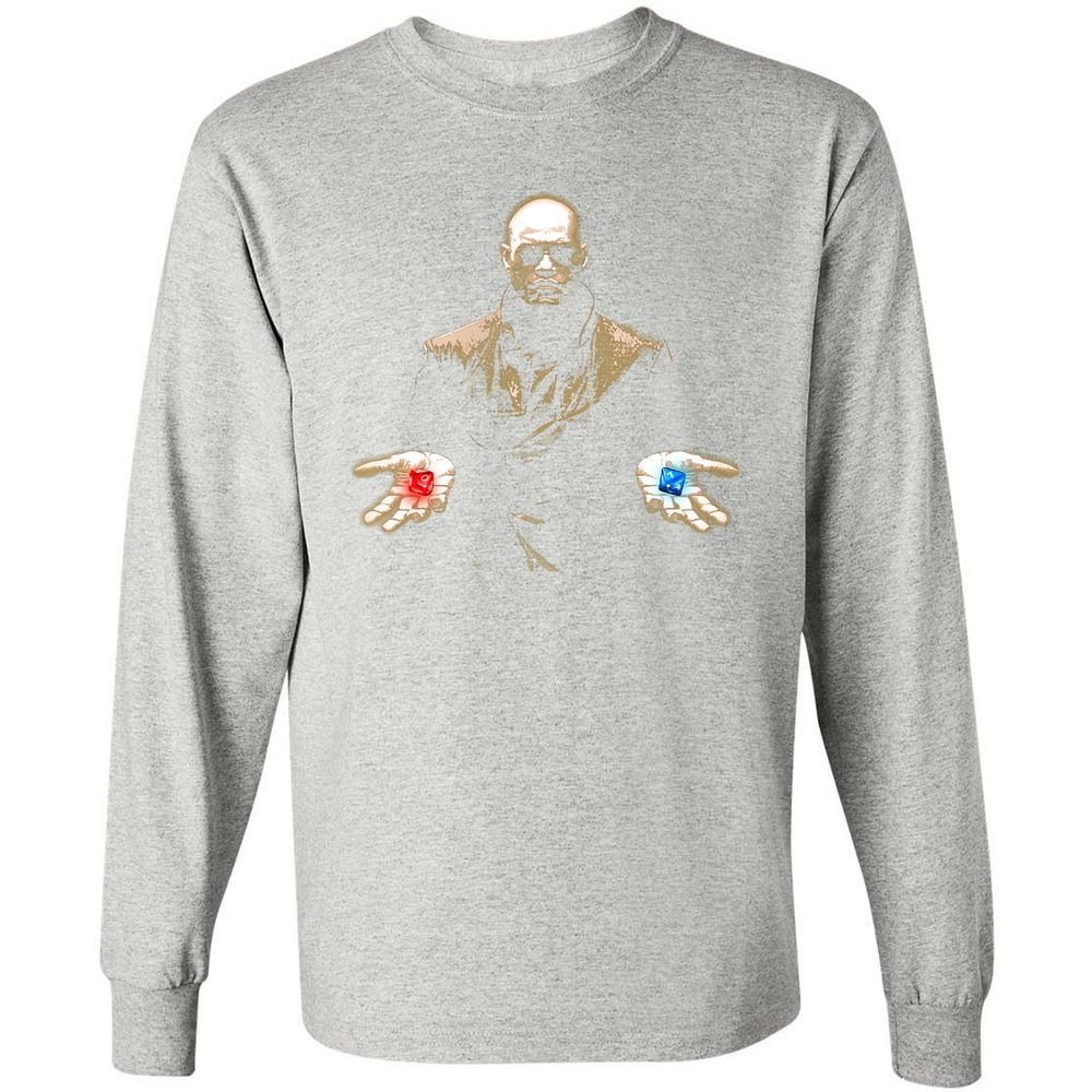 Long Sleeve T-Shirt - 81RBJL3U - Ash - 7