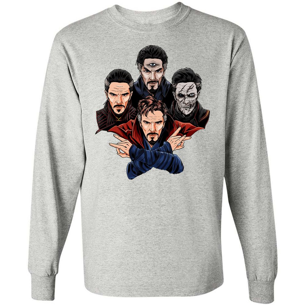 Long Sleeve T-Shirt - AZRA7AEW - Ash - 7