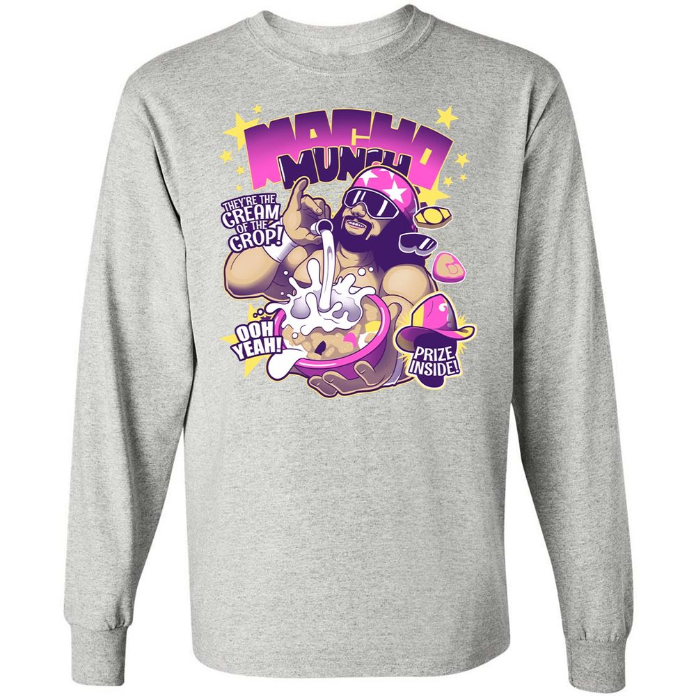Long Sleeve T-Shirt - ARLXJJR8 - Ash - 7