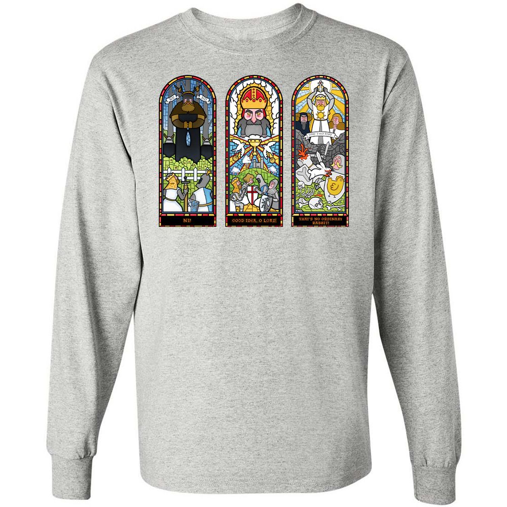 Long Sleeve T-Shirt - HECUBL65 - Ash - 7