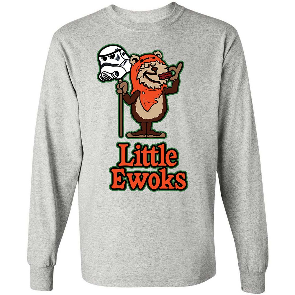 Long Sleeve T-Shirt - 6BJH5H4T - Ash - 7