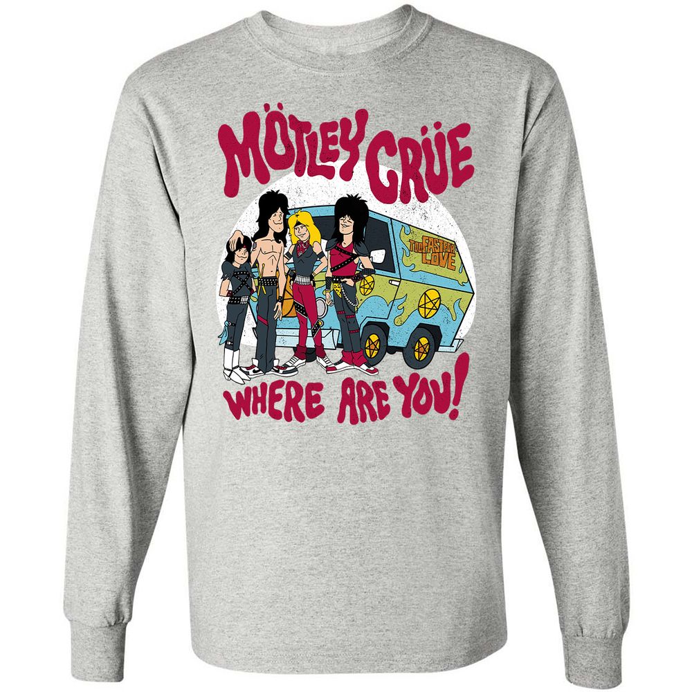 Long Sleeve T-Shirt - 3WZZFF77 - Ash - 7