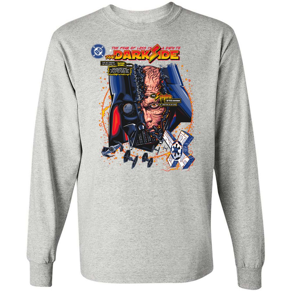 Long Sleeve T-Shirt - 5TNUXP7H - Ash - 7