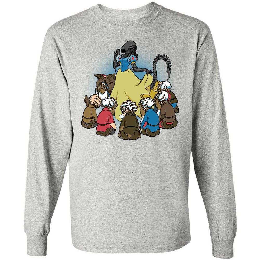 Long Sleeve T-Shirt - 4NDAY6JH - Ash - 7
