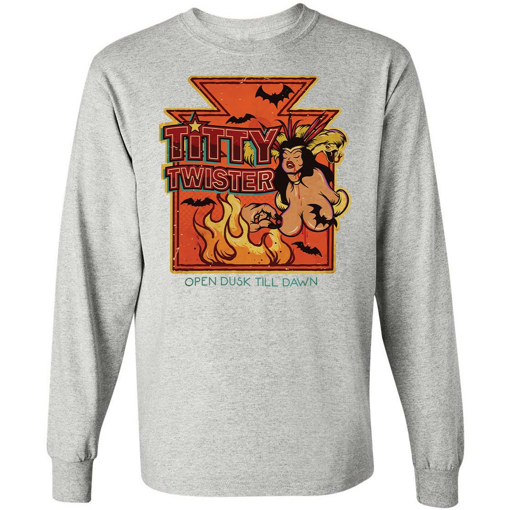 Long Sleeve T-Shirt - CRL3R6YD - Ash - 7