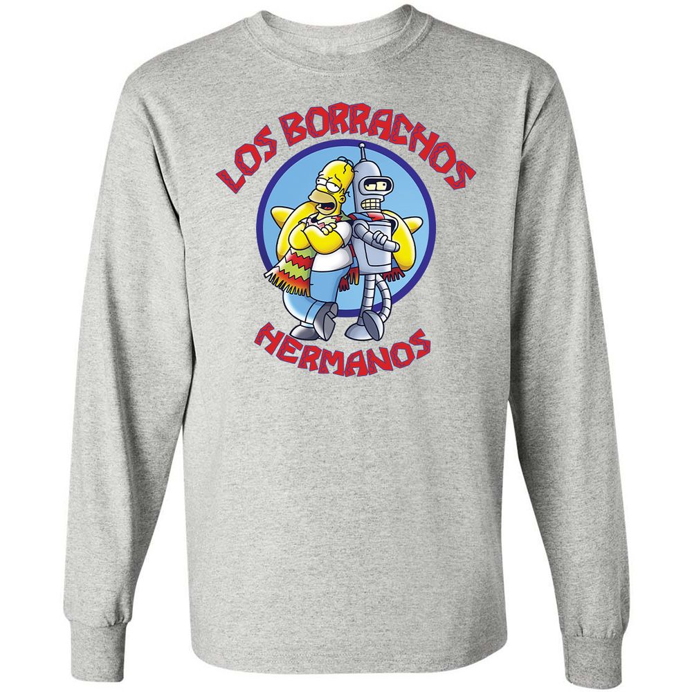 Long Sleeve T-Shirt - W6BYLLCC - Ash - 7