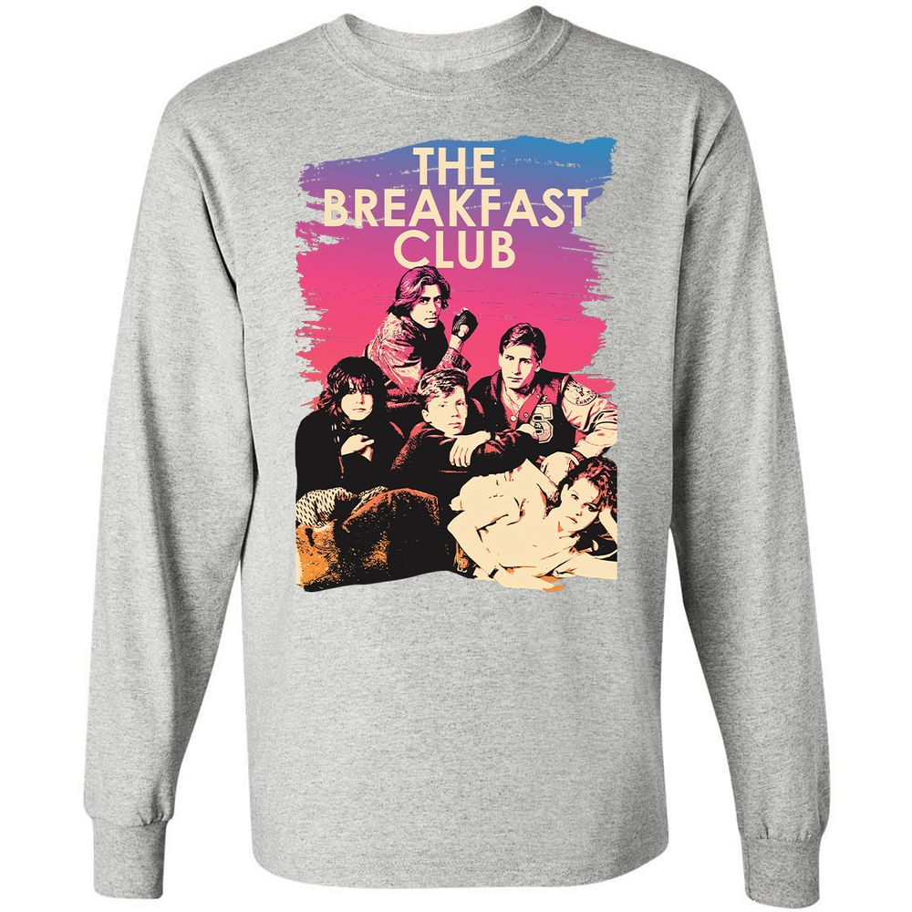 Long Sleeve T-Shirt - NKPA3QDM - Ash - 7