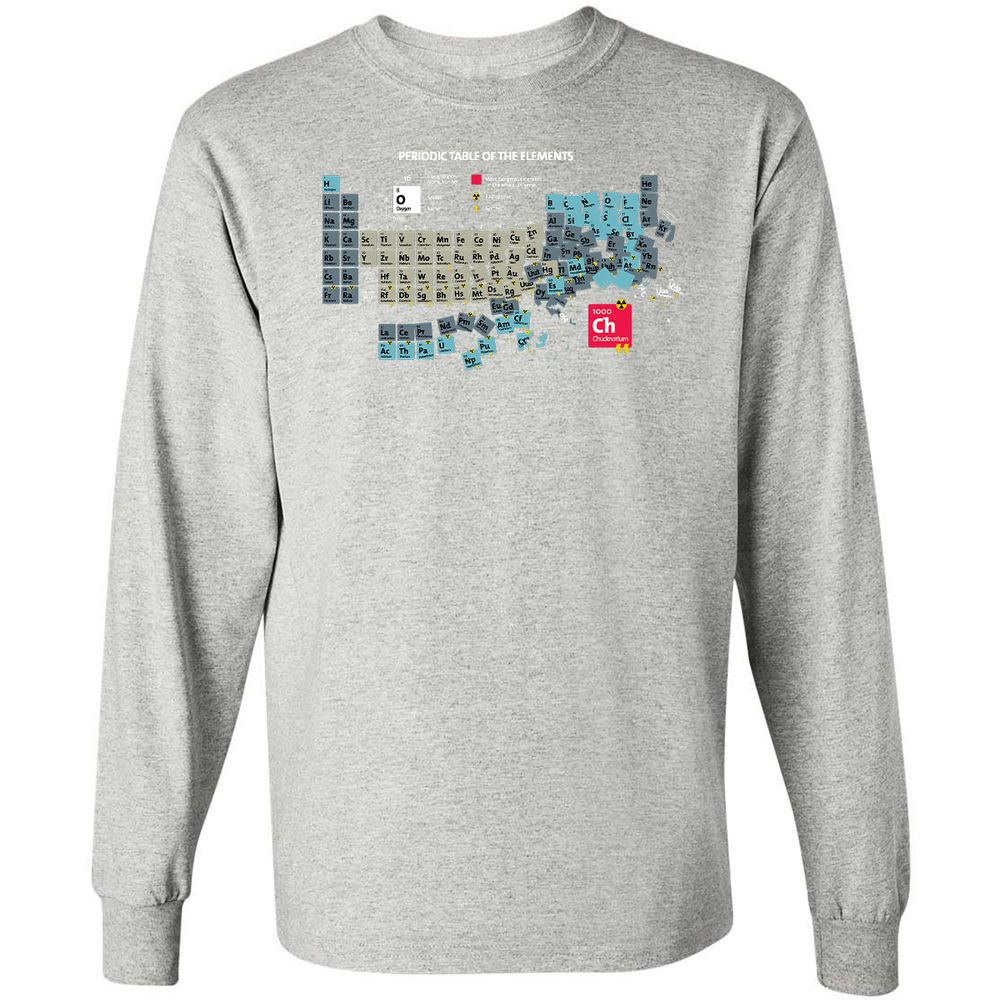Long Sleeve T-Shirt - ZL5WEL1L - Ash - 7