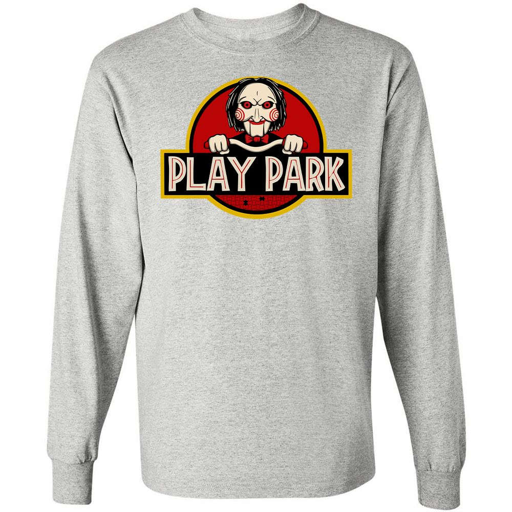 Long Sleeve T-Shirt - 8JNEQBTD - Ash - 7