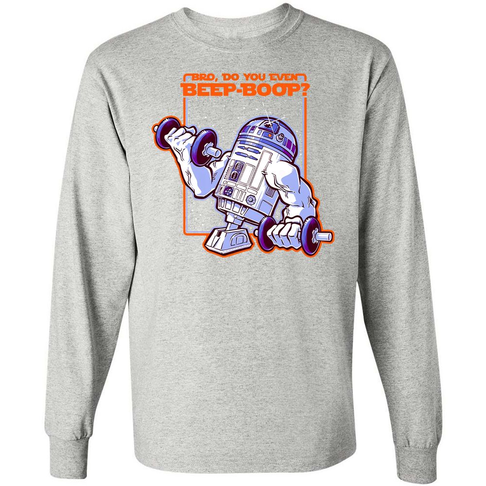 Long Sleeve T-Shirt - 5BT65L3R - Ash - 7