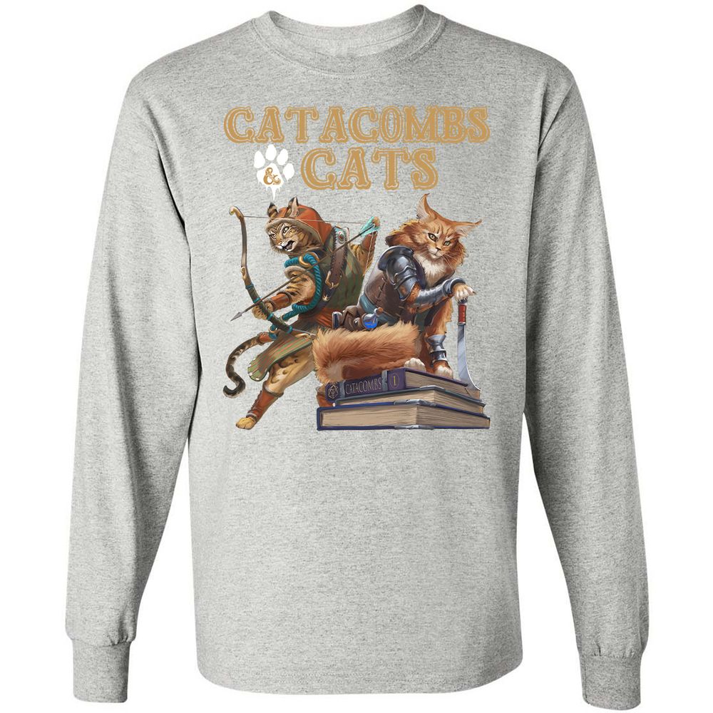 Long Sleeve T-Shirt - ZQMR66SQ - Ash - 7