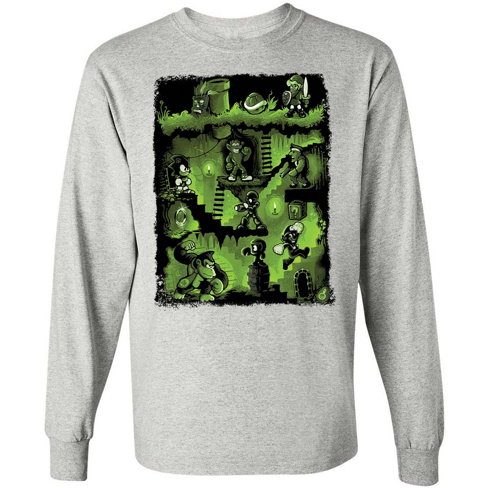 Long Sleeve T-Shirt - 2PY8ZN9R - Ash - 7