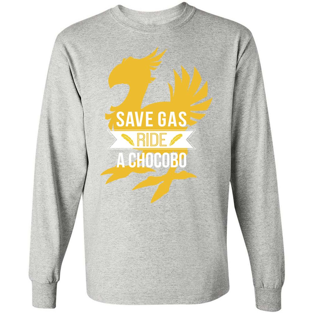 Long Sleeve T-Shirt - SMJFAQQG - Ash - 7