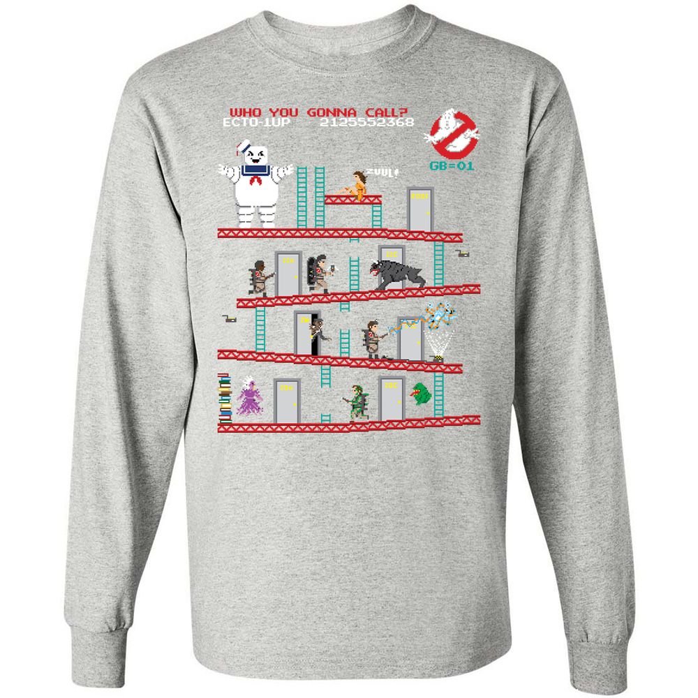 Long Sleeve T-Shirt - MX56TVPT - Ash - 7