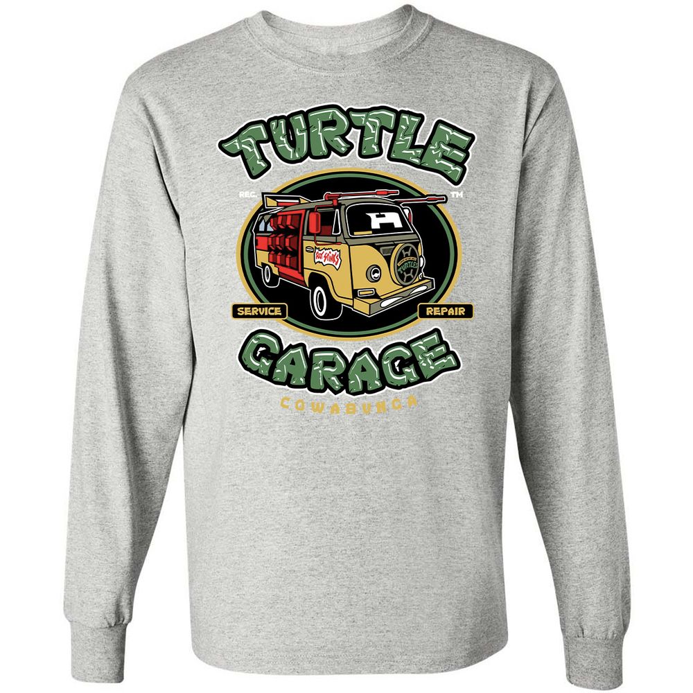 Long Sleeve T-Shirt - A6FUV7TQ - Ash - 7