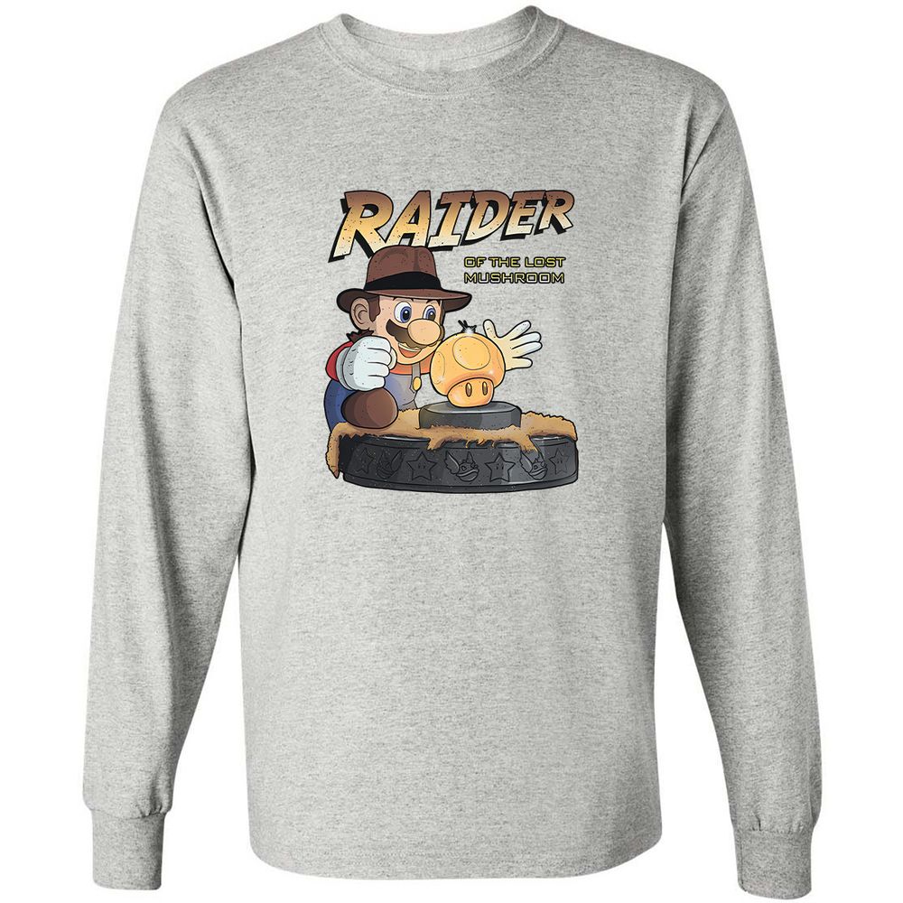 Long Sleeve T-Shirt - FHFLVNQN - Ash - 7