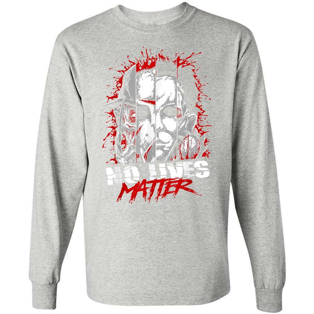 Long Sleeve T-Shirt - PYNWQWC6 - Ash - 7