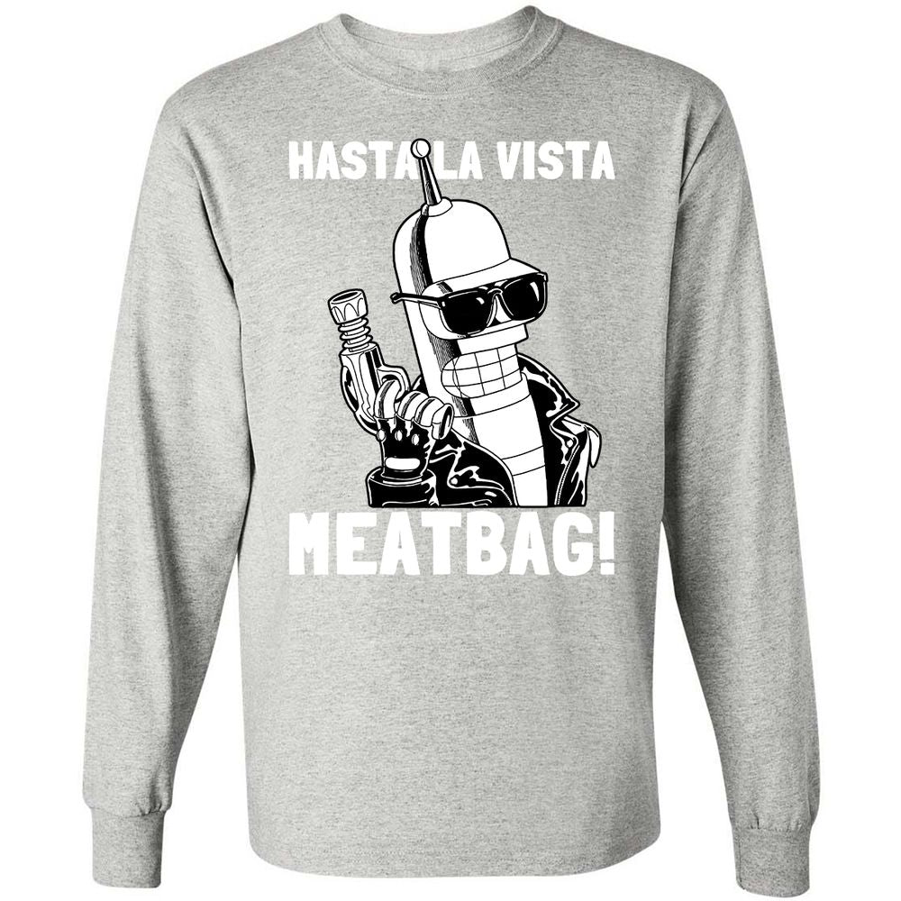 Long Sleeve T-Shirt - GX75XDAA - Ash - 7