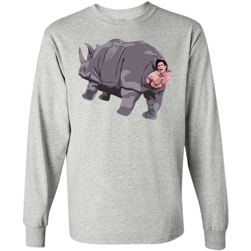 Long Sleeve T-Shirt - XRYFA6AU - Ash - 7