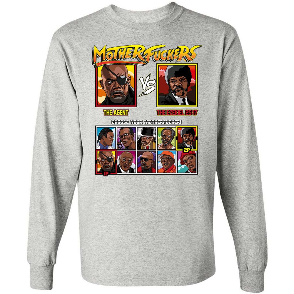 Long Sleeve T-Shirt - 7N8HLNHM - Ash - 7