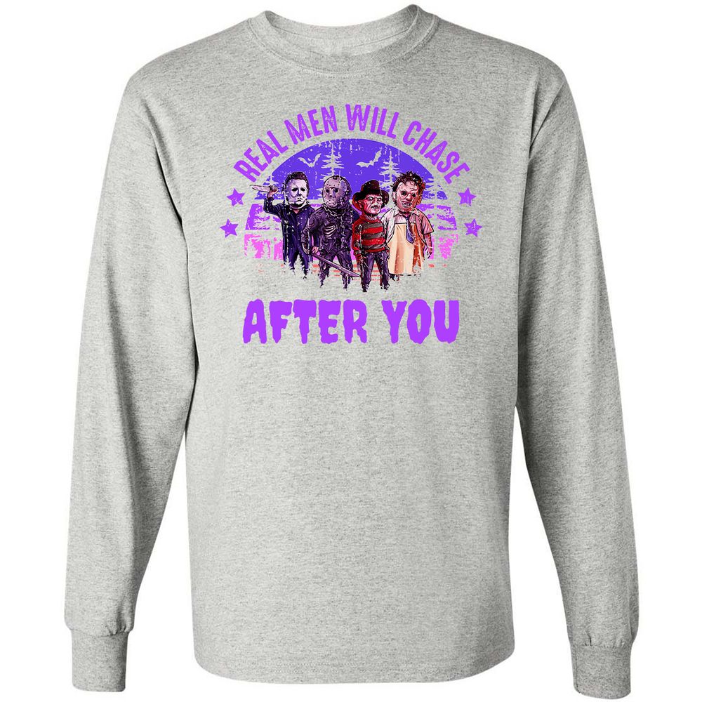 Long Sleeve T-Shirt - 42F8N1AZ - Ash - 7