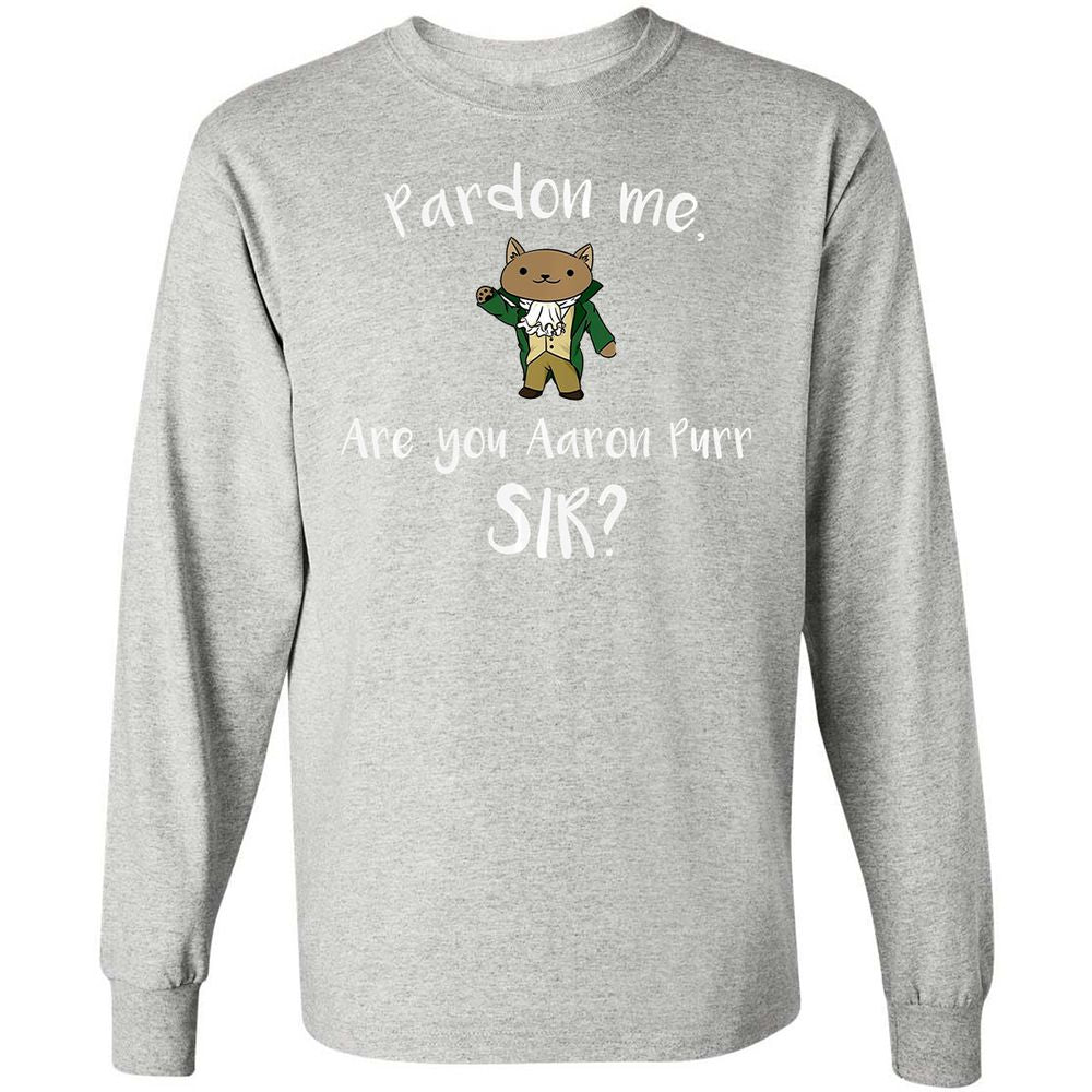 Long Sleeve T-Shirt - HU5Z7UAS - Ash - 7